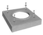 Deska krycí Schiedel STABIL – Ø 180 mm nebo Ø 200 mm
