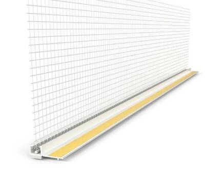 Profil okenní začišťovacíLS-VH 09 s tkaninou 9 mm – 2,4 m